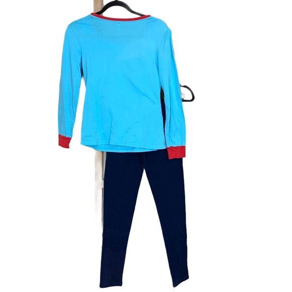 Peanuts Snoopy Christmas Dog House PJ Set Leggings - Picture 2 of 5